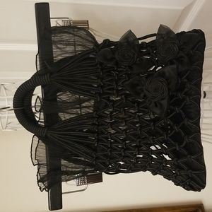 Adorable and unique bag black bag